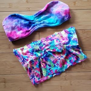 2 Victoria's Secret Bandeau Bra Bralette